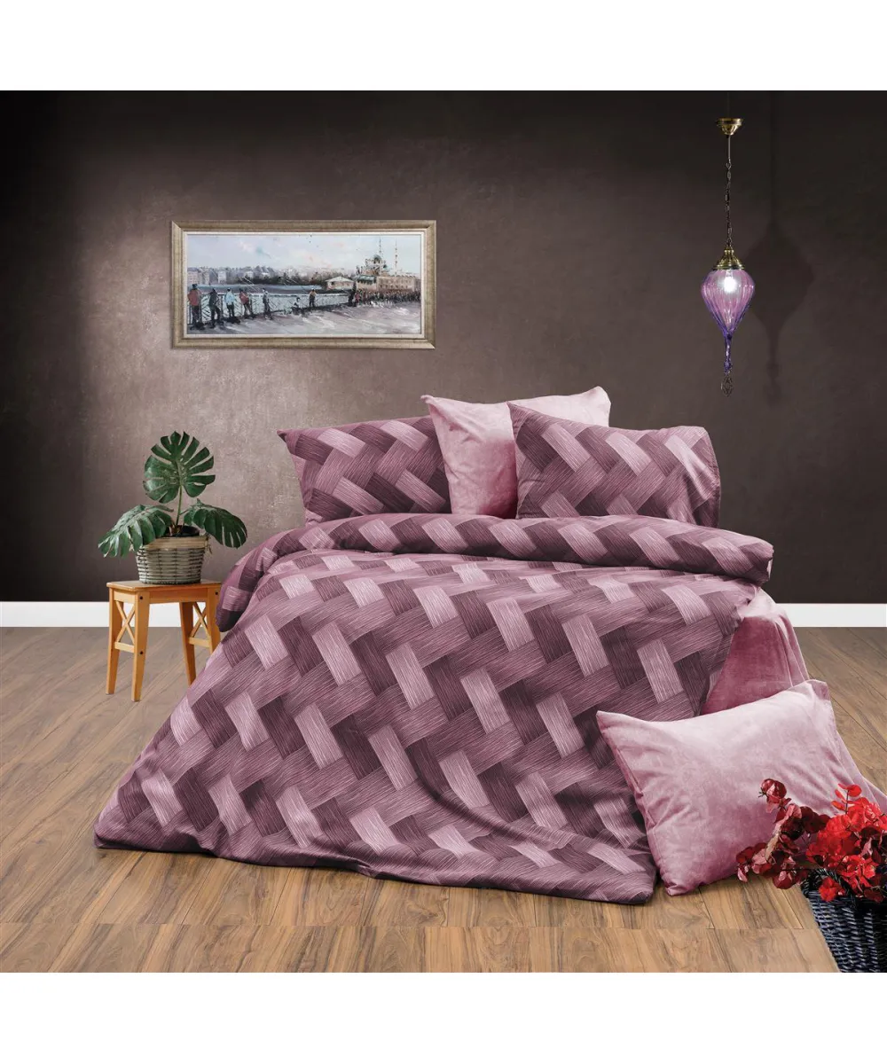 ΠΑΠΛΩΜΑΤΟΘΗΚΗ ΕΜΠΡΙΜΕ Αλκμήνη 453 160X240 Mauve 70/30 Cott/Pol