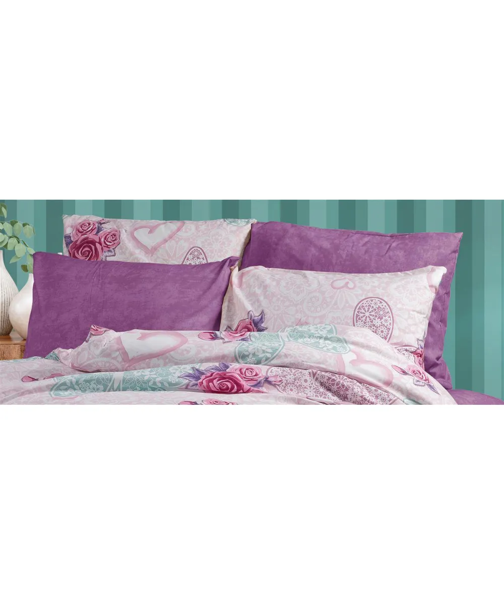 ΜΑΞΙΛΑΡΟΘΗΚΗ ΕΜΠΡΙΜΕ Χλόη 457 50X70 Pink 70/30 Cott/Pol