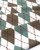 ΣΕΝΤΟΝΙΑ ΕΜΠΡΙΜΕ ΣΕΤ 3 τεμ Diamond 329 160X240 Petrol 100%  Cotton Flannel