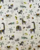 ΣΕΝΤΟΝΑΚΙ ΛΙΚΝΟΥ bebe Zoo 557 80X110 White-Grey 100%  Cotton