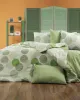 Σεντόνια Εμπριμέ Σετ 3 τεμ Κοραλία 468 160X240 Green 70/30 Cott/Pol Σεντόνια Εμπριμέ Σετ 3 τεμ Κοραλία 468 160X240 Green 70/30 Cott/Pol