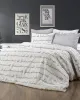 Σεντόνια Εμπριμέ Σετ 3 τεμ Αρίσβη 471 160X240 White 70/30 Cott/Pol