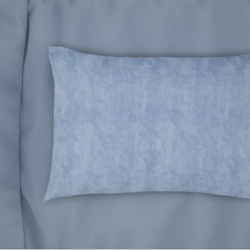 Μαξιλαροθήκη Premium Shadow 614 50X70 Sky Blue 100%  Cotton