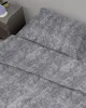 Σεντόνι 1 τεμ Premium Shadow 613 240X270 Dark Grey 100%  Cotton