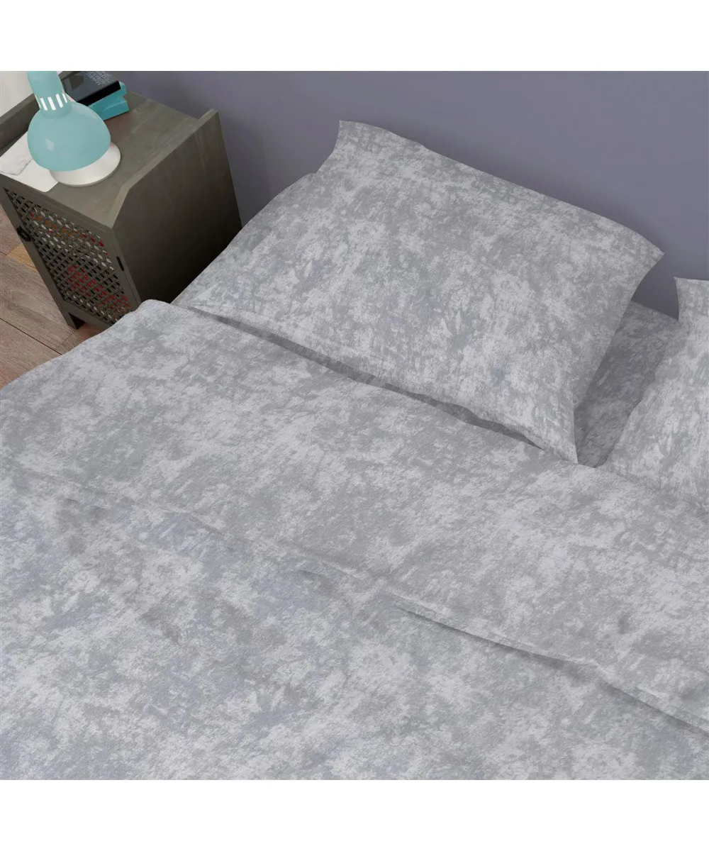 Σεντόνι 1 τεμ Premium Shadow 621 240X270 Light Grey 100%  Cotton