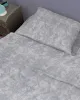 Σεντόνι 1 τεμ Premium Shadow 621 240X270 Light Grey 100%  Cotton