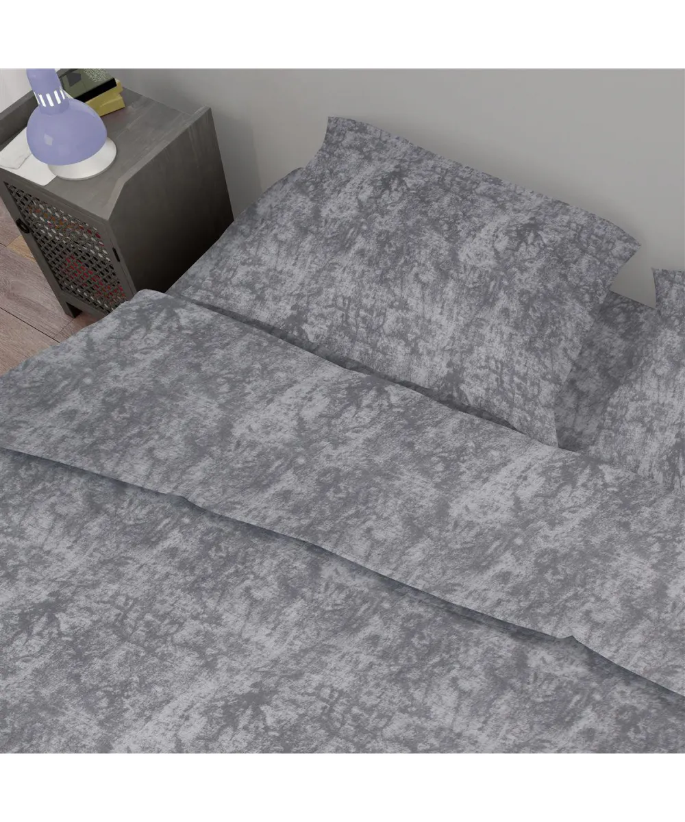 Σεντόνια Σετ 2 τεμ Premium Shadow 613 160X240 Dark Grey 100% Cotton Σεντόνια Σετ 2 τεμ Premium Shadow 613 160X240 Dark Grey 100% Cotton