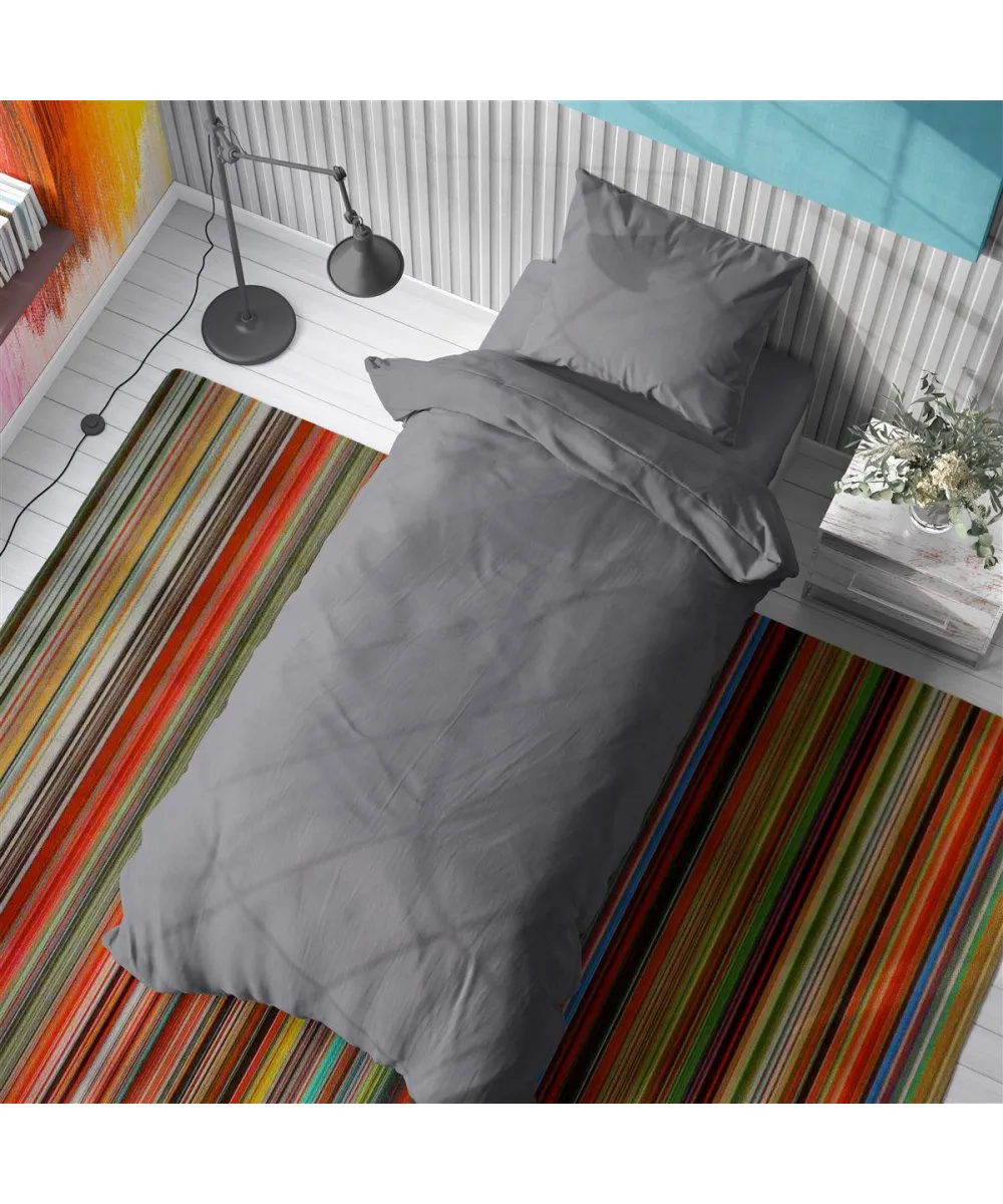 Σεντόνι 1 τεμ Solid 495 160X240 Dark grey 100% Cotton Σεντόνι 1 τεμ Solid 495 160X240 Dark grey 100% Cotton