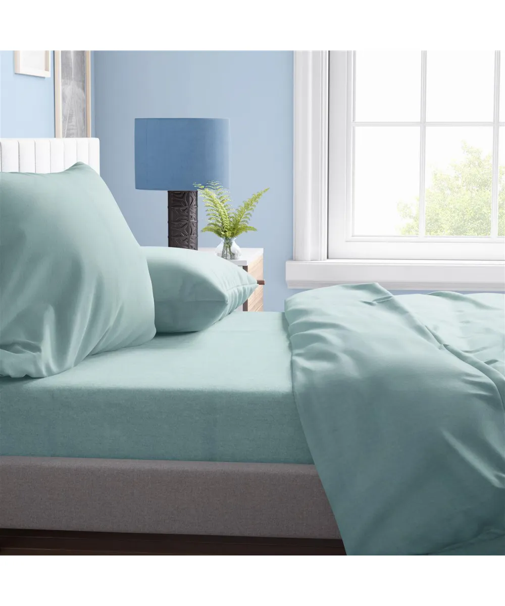 Σεντόνι 1 τεμ Solid 497 220X240 Aqua 100% Cotton Σεντόνι 1 τεμ Solid 497 220X240 Aqua 100% Cotton