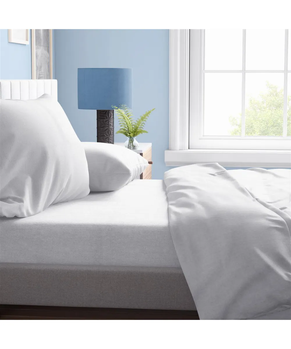 Σεντόνι 1 τεμ Solid 491 240X270 White 100% Cotton Σεντόνι 1 τεμ Solid 491 240X270 White 100% Cotton