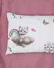 Μαξιλαροθήκη Εμπριμέ kids Kitten 560 50X70 Petrol 100% Cotton Μαξιλαροθήκη Εμπριμέ kids Kitten 560 50X70 Petrol 100% Cotton