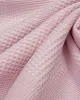 Κουβέρτα Πικέ bebe Μονόχρωμη 80X110 Ροζ 100% Cotton Κουβέρτα Πικέ bebe Μονόχρωμη 80X110 Ροζ 100% Cotton