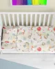 Κατωσέντονο Με Λάστιχο bebe Spaceship 186 0,70X1,40X0,15 Beige 100% Cotton Κατωσέντονο Με Λάστιχο bebe Spaceship 186 0,70X1,40X0,15 Beige 100% Cotton