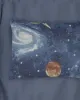 Μαξιλαροθήκη Εμπριμέ kids Milky Way 185 50X70 Blue 100%  Cotton