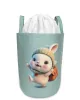 Παιδικό Καλάθι Αποθήκευσης Happy Bunny 42 50X30X45 cm Βεραμάν Υφασμάτινο Παιδικό Καλάθι Αποθήκευσης Happy Bunny 42 50X30X45 cm Βεραμάν Υφασμάτινο