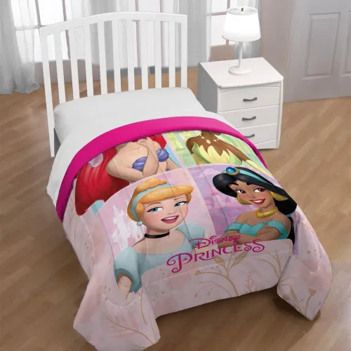 Πάπλωμα Disney Home Princess 46 160X240 Coral 100%  Microfiber