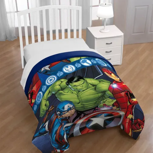 Πάπλωμα Marvel Avengers 47 160X240 Blue 100%  Microfiber
