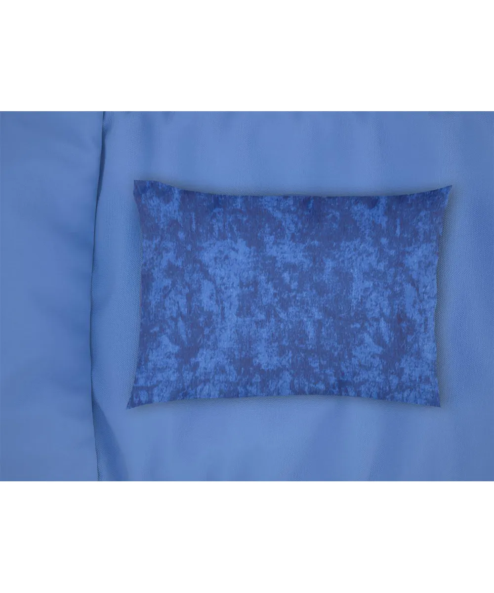 Μαξιλαροθήκη Premium Shadow 631 50X70 Electric Blue 100%  Cotton