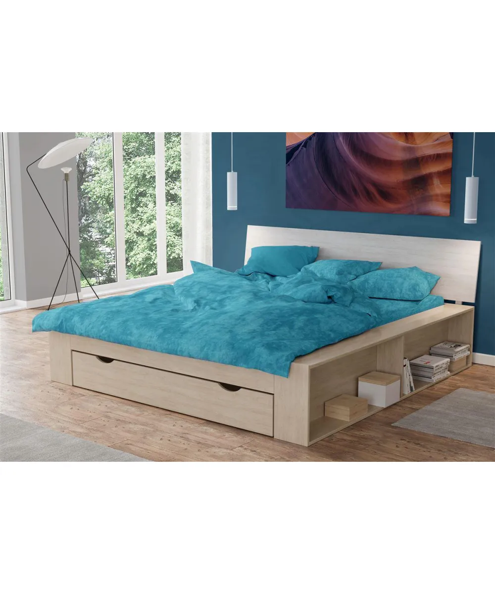 Σεντόνια Σετ 4 τεμ Premium Shadow 620 240X270 Turquoise 100% Cotton Σεντόνια Σετ 4 τεμ Premium Shadow 620 240X270 Turquoise 100% Cotton