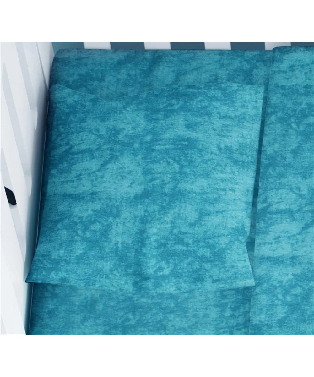 Μαξιλαροθήκη bebe Premium Shadow 620 35X45 Turquoise 100%  Cotton