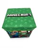 Κουτί-Σκαμπό Mojang Minecraft 28 30X30X30 Green 100%  Polyester