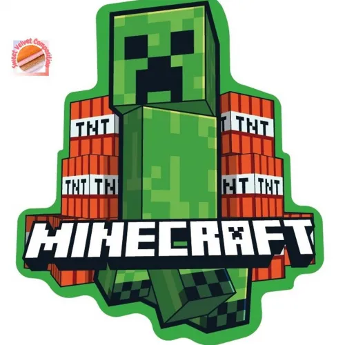 Μαξιλάρι 3D Mojang Minecraft 14 40 cm Green 100%  Velboa