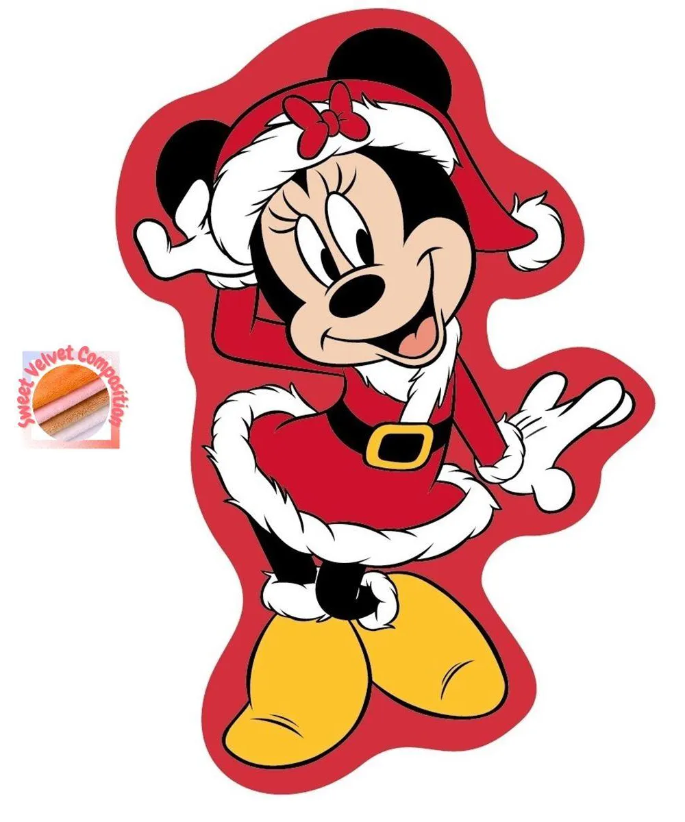 Μαξιλάρι 3D Disney Home Minnie 27 35 cm Red 100% Velboa Μαξιλάρι 3D Disney Home Minnie 27 35 cm Red 100% Velboa