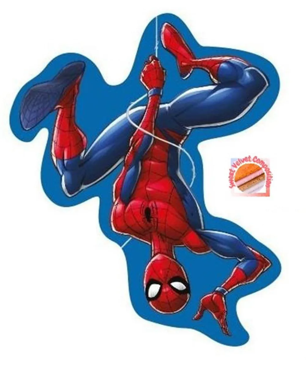 Μαξιλάρι 3D Marvel Spider-Man 68 35 cm Blue 100% Velboa Μαξιλάρι 3D Marvel Spider-Man 68 35 cm Blue 100% Velboa