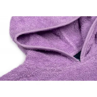 Πόντσο Κολυμβητηρίου kids 60X120 Μωβ 100%  Cotton