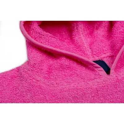 Πόντσο Κολυμβητηρίου kids 60X120 Ροζ 100%  Cotton