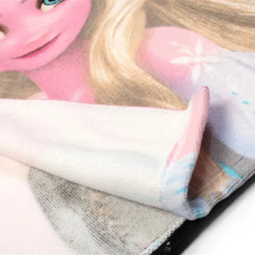 Πόντσο Θαλάσσης Quick Dry Disney Home Frozen 38 50X100 Pink 100%  Microfiber