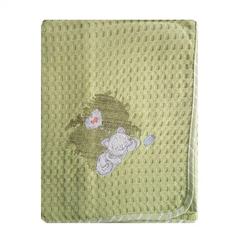 ΚΟΥΒΕΡΤΑ ΠΙΚΕ bebe ΓΑΤΑΚΙ 128 80Χ110 ΛΑΧΑΝΙ Cotton 100% 