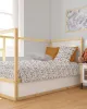 Παπλωματοθήκη Εμπριμέ bebe Fox 527 120X160 Grey 100%  Cotton
