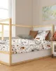 Παπλωματοθήκη Εμπριμέ bebe Countryside 580 120X160 White-Mint 100%  Cotton