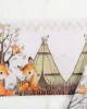 Πετσέτα Σετ 2 τεμ Με Ψηφιακή Εκτύπωση bebe Forest Animals 335 30X50,70X140 White 100%  Cotton