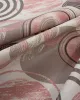 Τραβέρσα Αλέκιαστη Circles 469 40X180 Coral 70/30 Cott/Pol