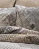 Μαξιλαροθήκη Εμπριμέ Καλλιρόη 603 50X70 Grey-Mocha 70/30 Cott/Pol