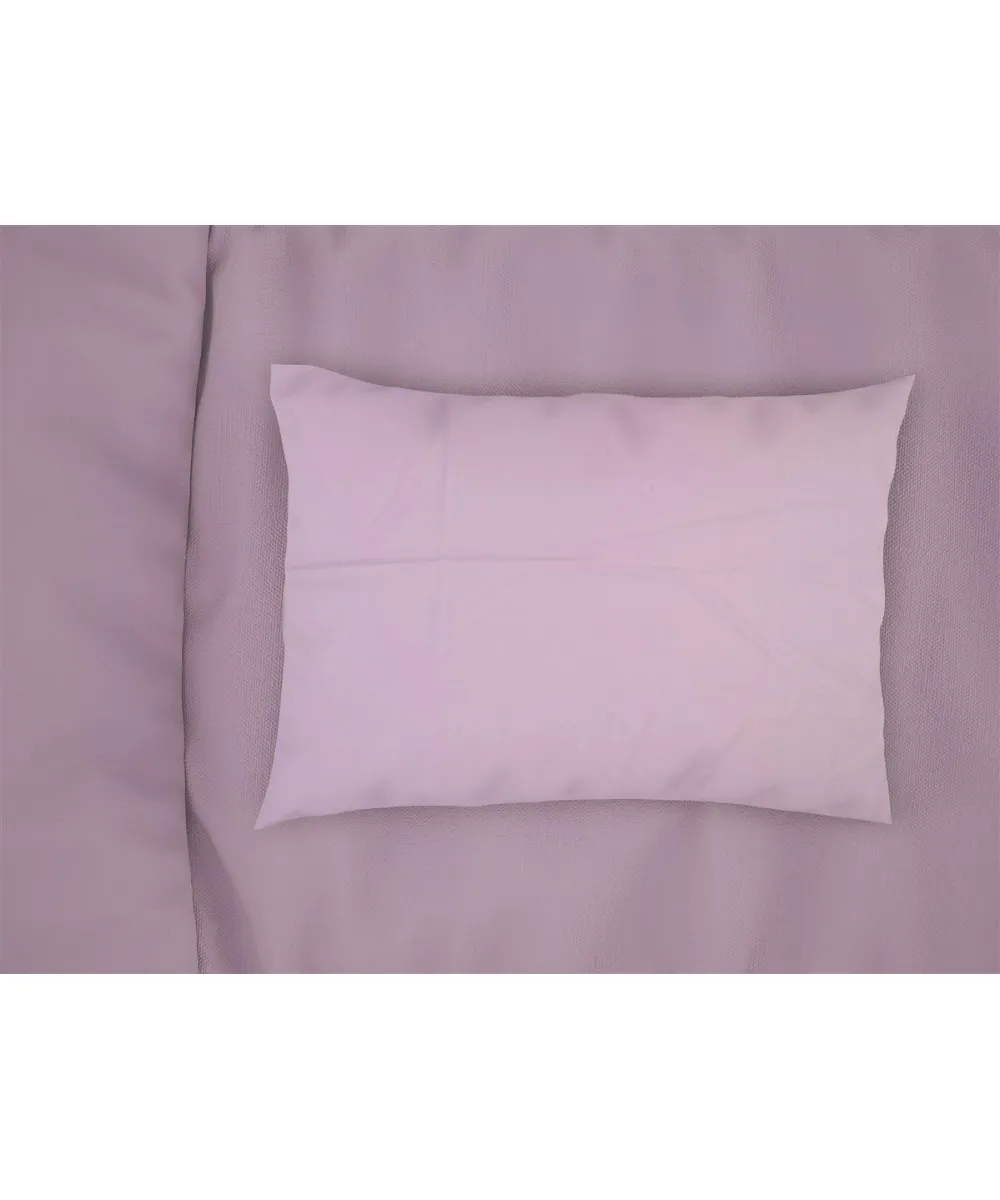 Μαξιλαροθήκη Solid 506 50X70 Light Purple 100%  Cotton