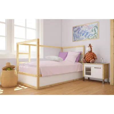 Πάπλωμα bebe Solid 506 120X160 Light Purple 100%  Cotton