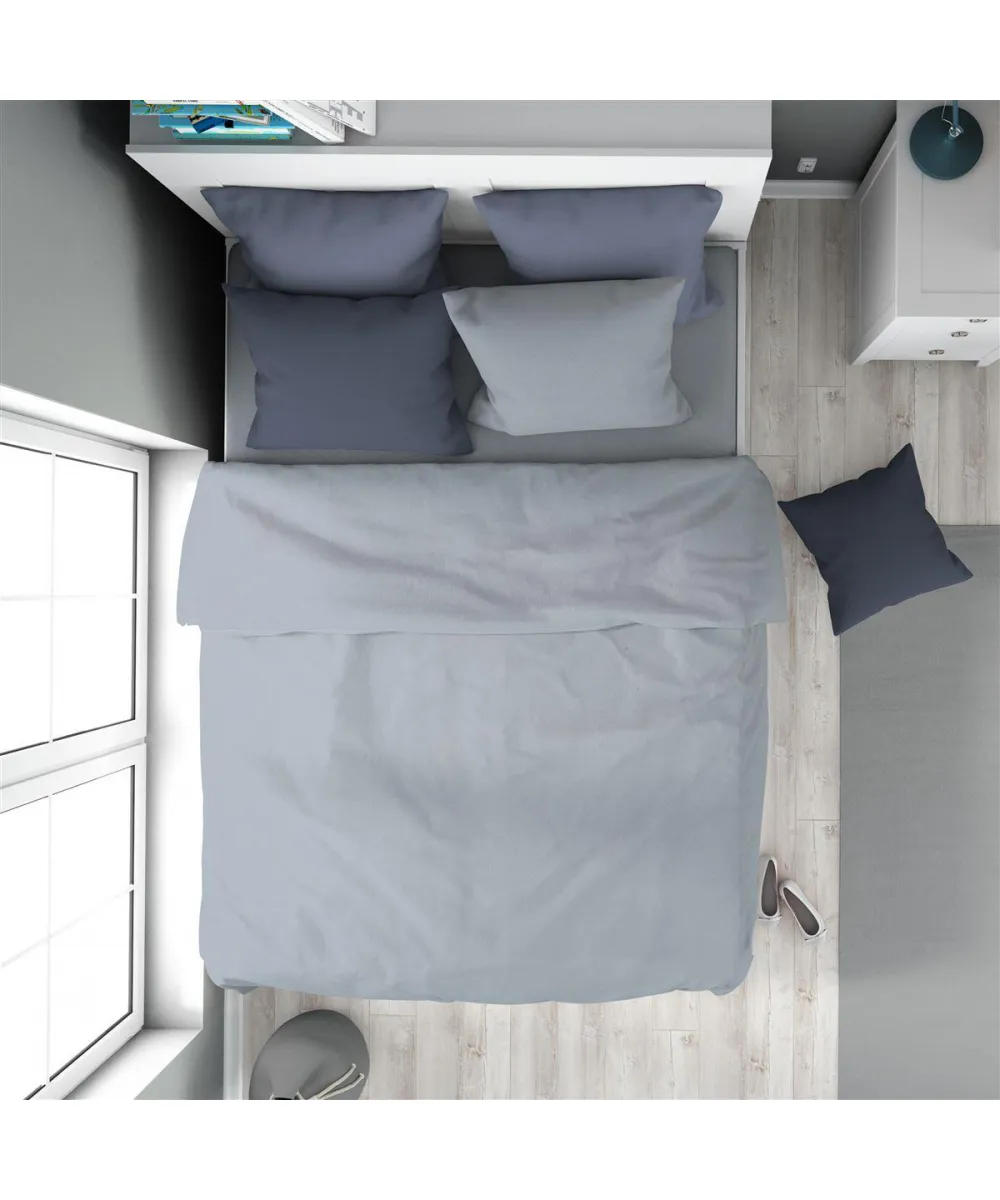 Πάπλωμα Solid 505 160X240 Light Blue-Grey 100%  Cotton