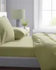 Σεντόνι 1 τεμ Solid 504 240X270 Olive 100%  Cotton