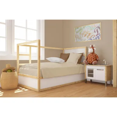 Παπλωματοθήκη bebe Solid 502 120X160 Beige 100%  Cotton