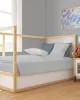 Παπλωματοθήκη bebe Solid 505 120X160 Light Blue-Grey 100%  Cotton