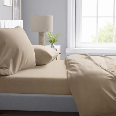 Παπλωματοθήκη Solid 502 220X240 Beige 100%  Cotton