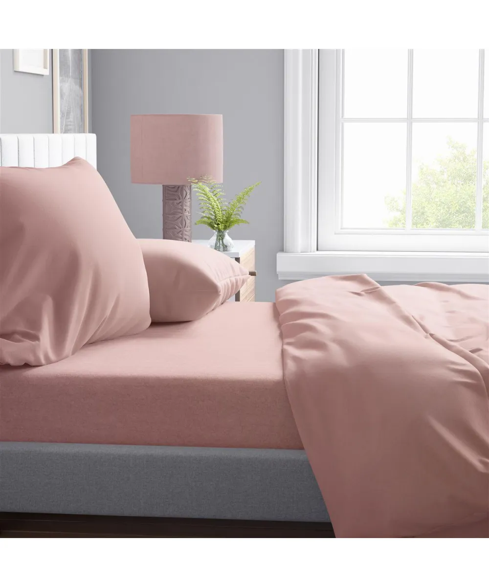 Παπλωματοθήκη Solid 503 220X240 Dusty Rose 100%  Cotton