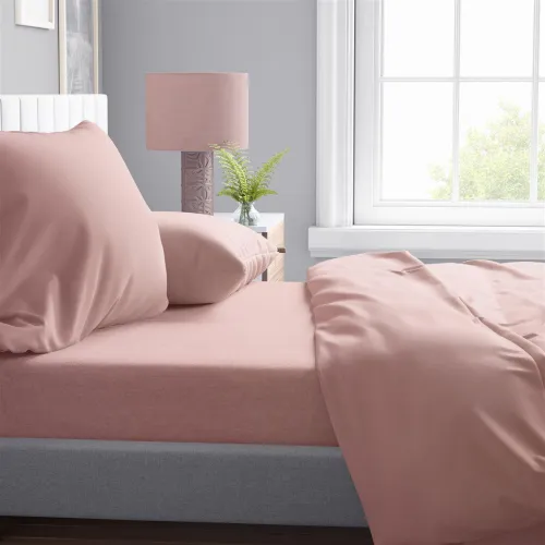 Παπλωματοθήκη Solid 503 220X240 Dusty Rose 100%  Cotton