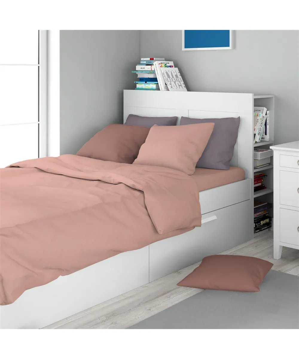 Σεντόνι 1 τεμ Solid 503 160X240 Dusty Rose 100%  Cotton