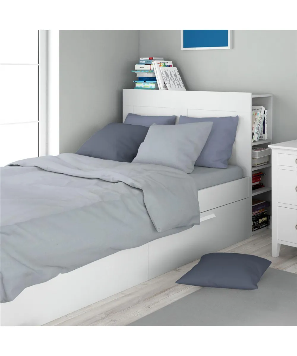 Σεντόνι 1 τεμ Solid 505 160X240 Light Blue-Grey 100%  Cotton