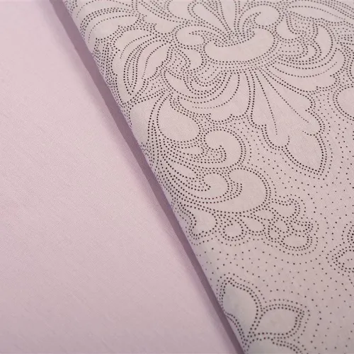Σεντόνια Εμπριμέ Σετ 4 τεμ Άρτεμις 706 220X240 Light Purple 100%  Cotton