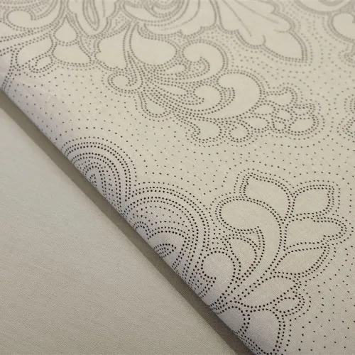 Σεντόνια Εμπριμέ Σετ 4 τεμ Άρτεμις 702 240X270 Beige 100%  Cotton